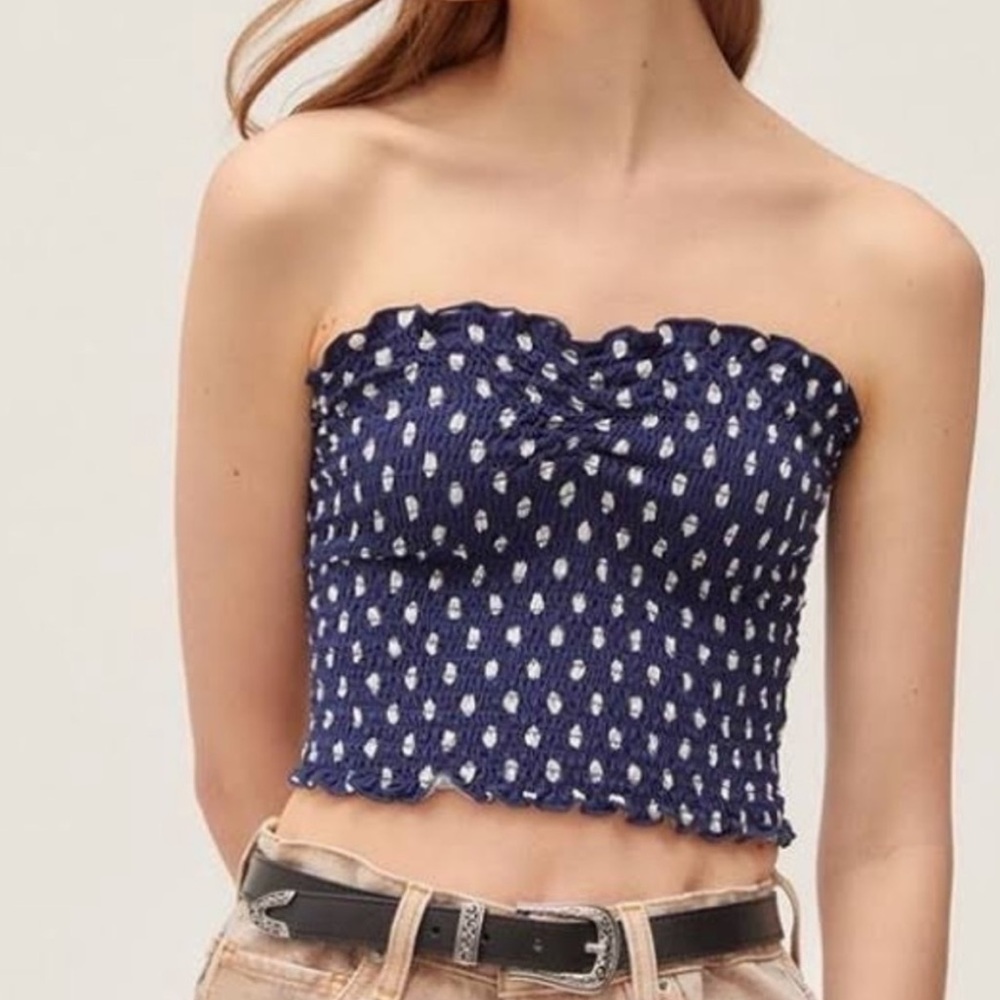Urban Outfitters Polka Dot Tube Top